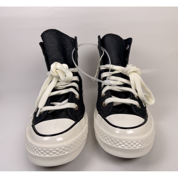 Converse Chuck 70 Taylor Denim Black High Top Sneakers 5M / 7W A11735C - Picture 5 of 11